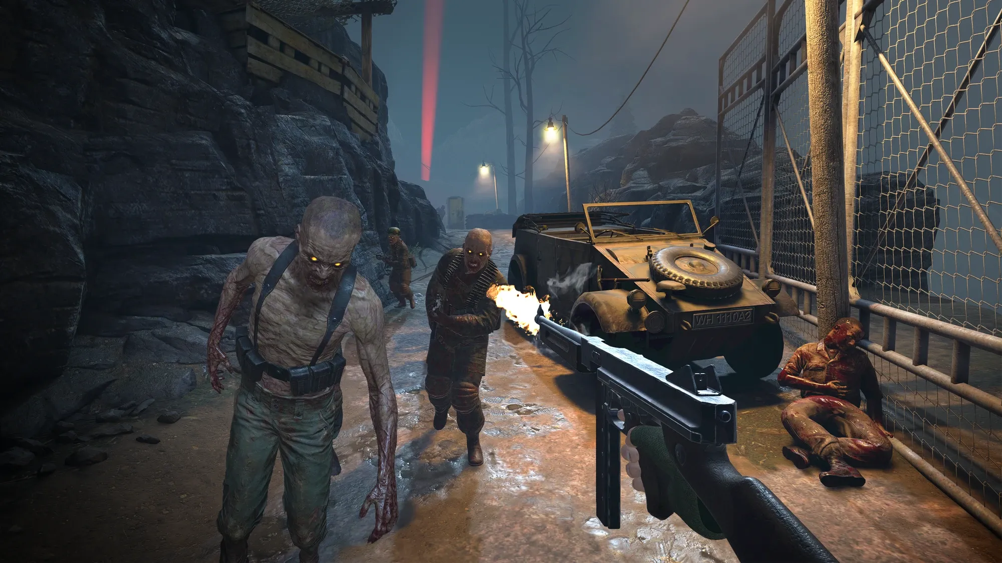 Zombie Army VR Screenshot zombies mountainside