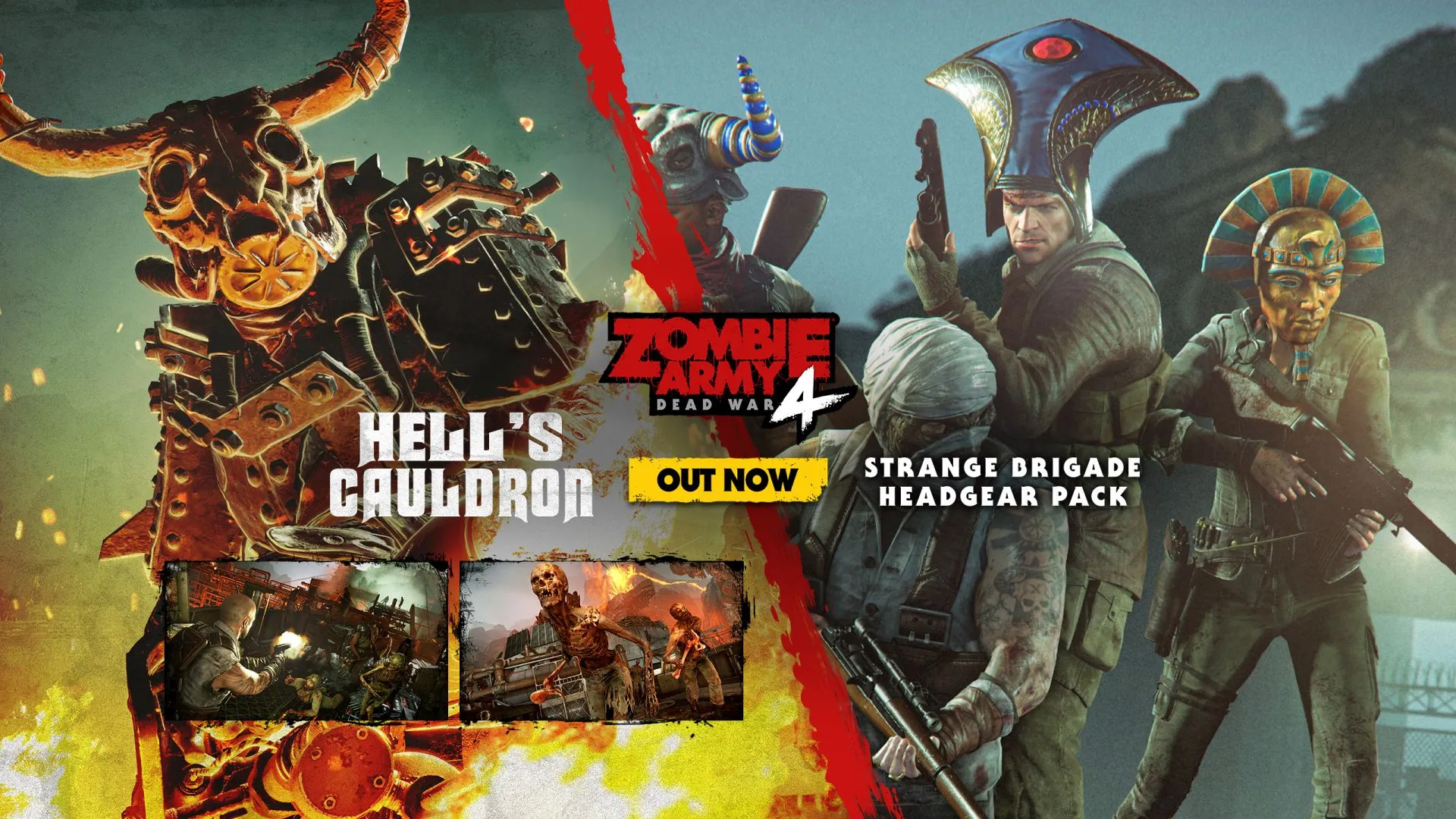 DO YOU HAVE WHAT IT TAKES TO FIGHT IN HELL’S CAULDRON IN ZOMBIE ARMY 4?